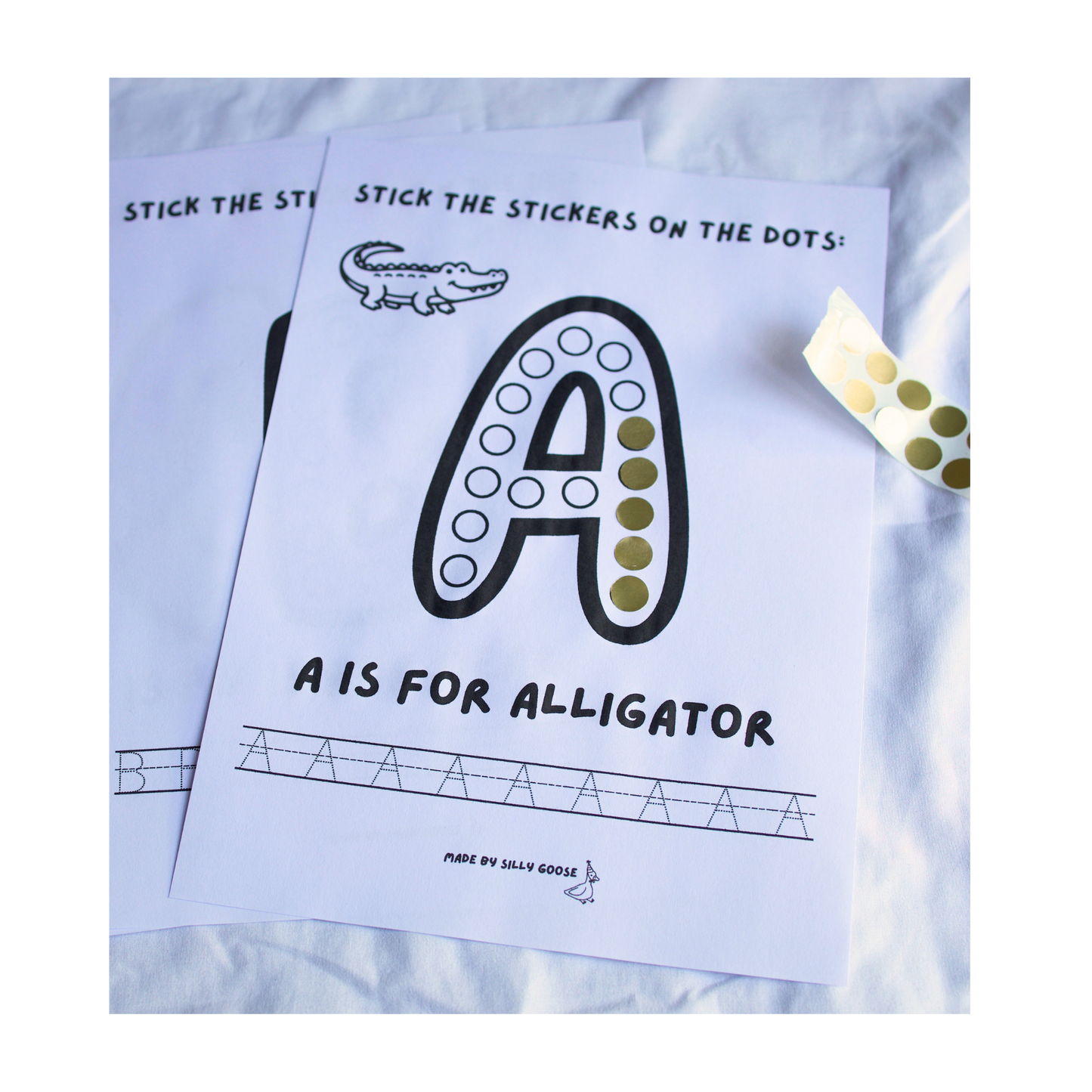 Trace The Alphabet - Free PDF Activity