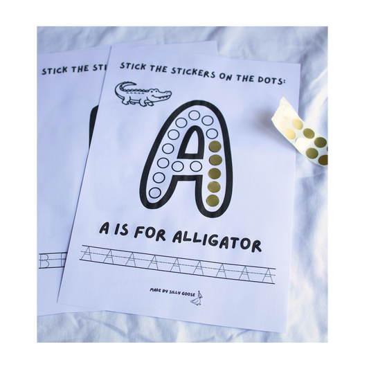 Trace The Alphabet - Free PDF Activity