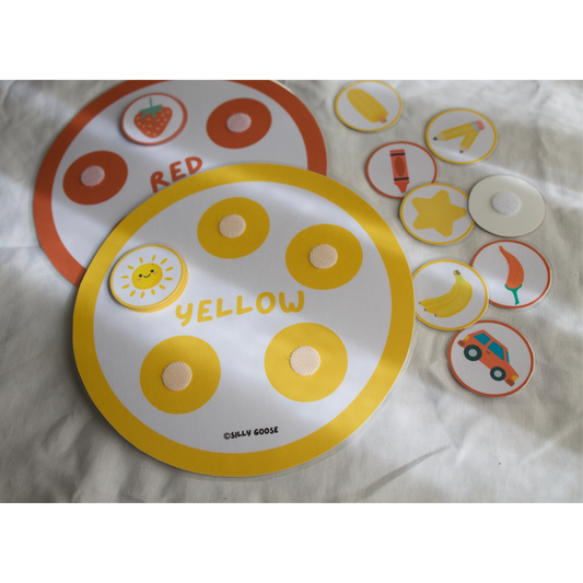 10 Colours Match - Learning Activity